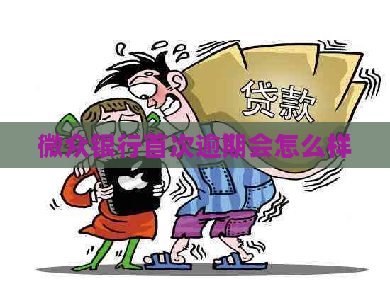 微众银行首次逾期会怎么样