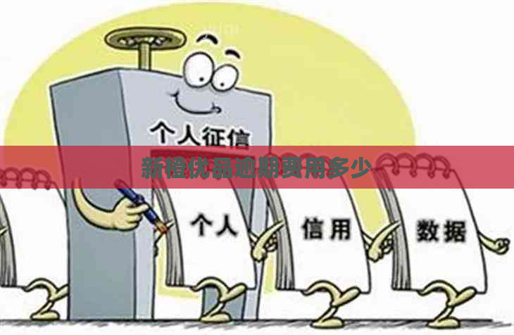 新橙优品逾期费用多少