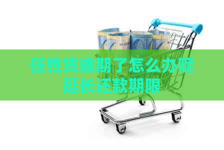 任性贷逾期了怎么办呢延长还款期限
