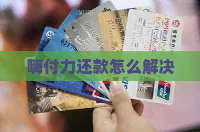 嗨付力还款怎么解决