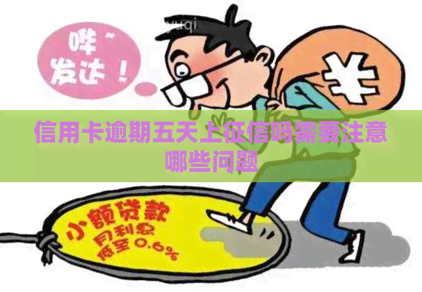 信用卡逾期五天上吗需要注意哪些问题