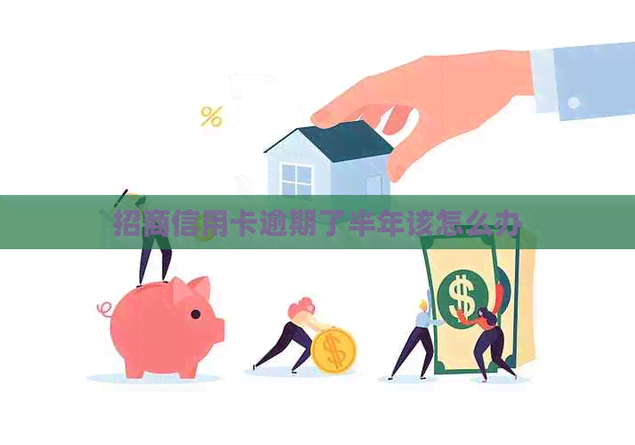 招商信用卡逾期了半年该怎么办