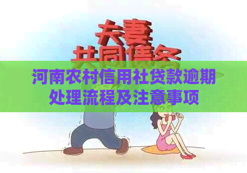 河南农村信用社贷款逾期处理流程及注意事项
