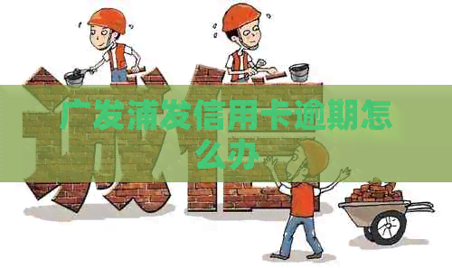 广发浦发信用卡逾期怎么办