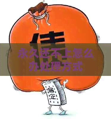 永久还不上怎么办处理方式