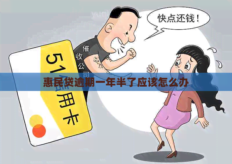 惠民贷逾期一年半了应该怎么办