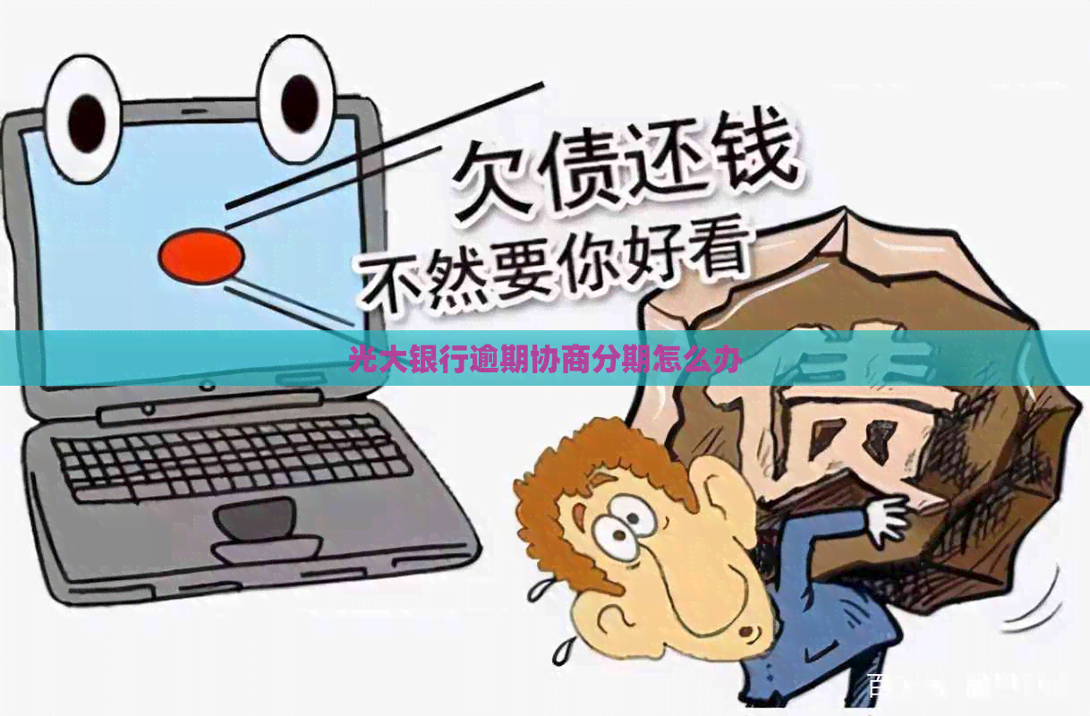 光大银行逾期协商分期怎么办