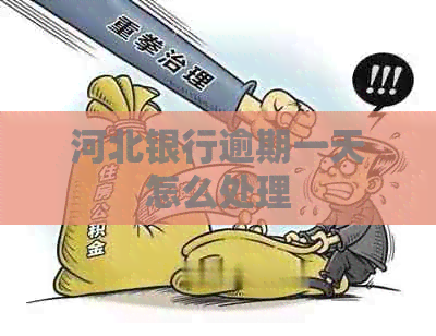 河北银行逾期一天怎么处理