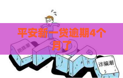平安新一贷逾期4个月了