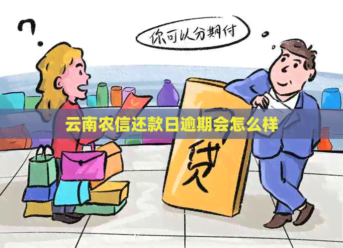 云南农信还款日逾期会怎么样