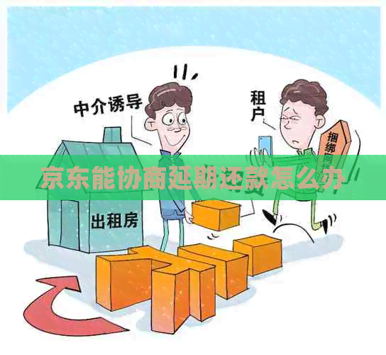 京东能协商延期还款怎么办