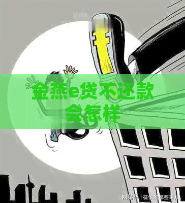 金燕e贷不还款会怎样