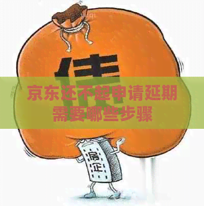 京东还不起申请延期需要哪些步骤