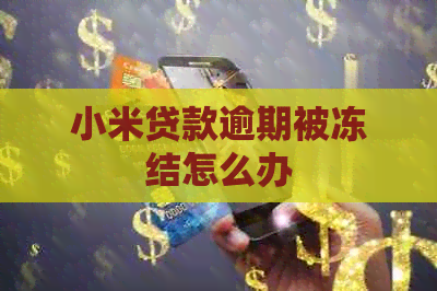 小米贷款逾期被冻结怎么办
