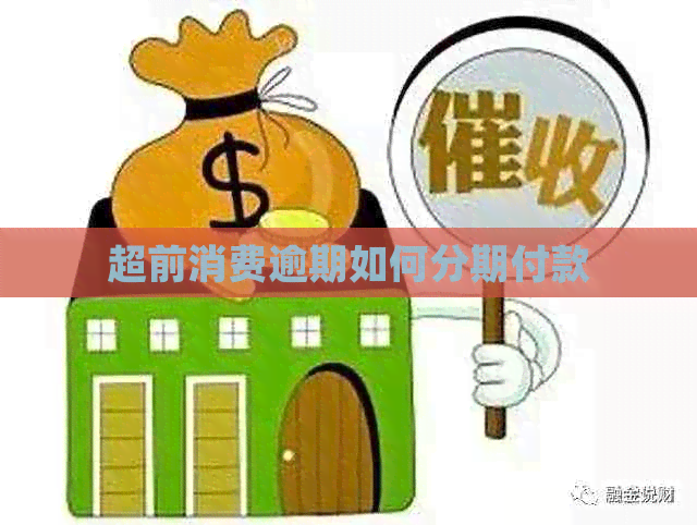 超前消费逾期如何分期付款