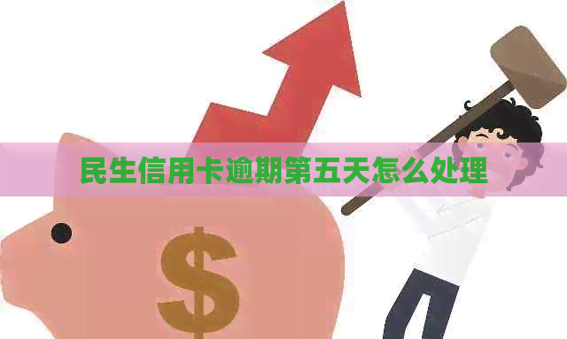 民生信用卡逾期第五天怎么处理
