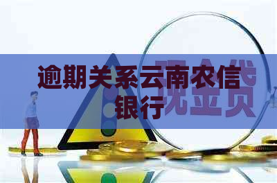 逾期关系云南农信银行