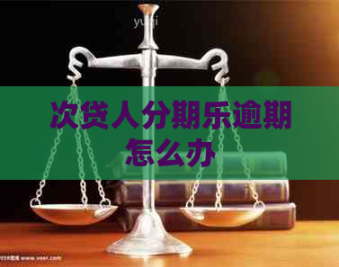 次贷人逾期怎么办