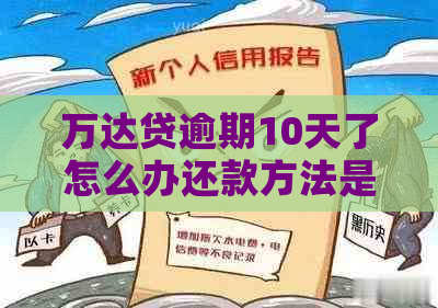 万达贷逾期10天了怎么办还款方法是什么