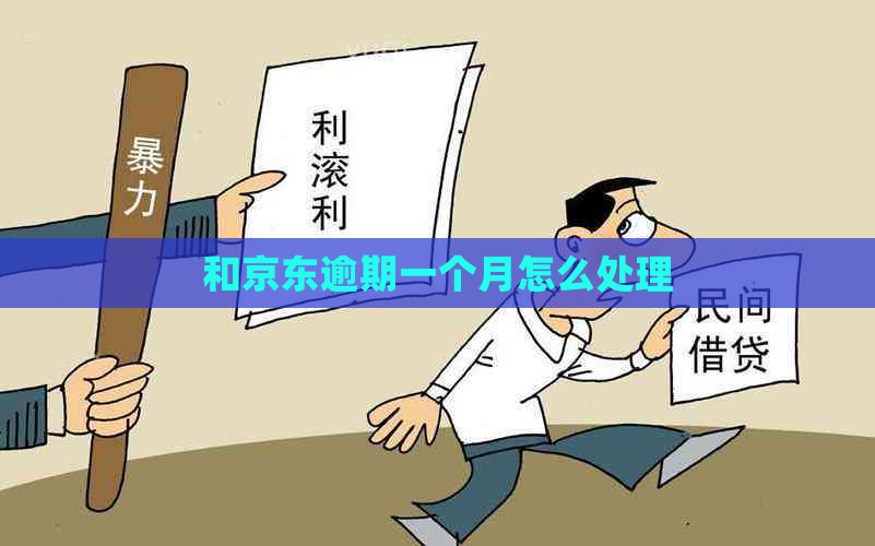 和京东逾期一个月怎么处理