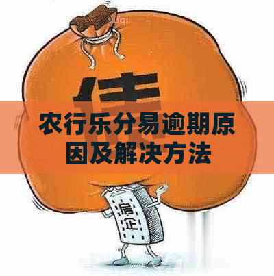 农行乐分易逾期原因及解决方法