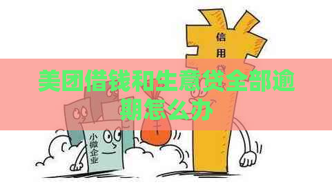 美团借钱和生意贷全部逾期怎么办 美团借钱和生意贷全部逾期怎么办