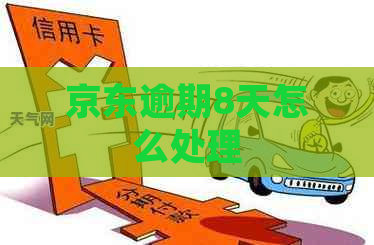 京东逾期8天怎么处理