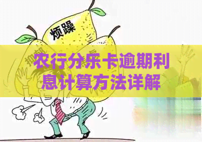 农行分乐卡逾期利息计算方法详解