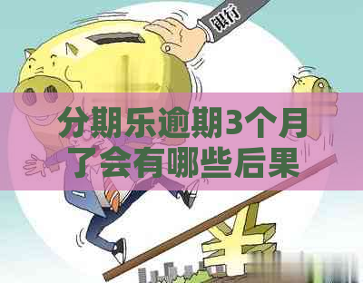 逾期3个月了会有哪些后果