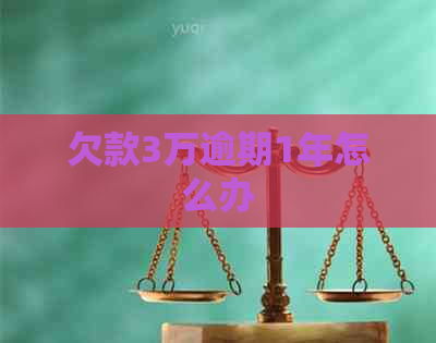 欠款3万逾期1年怎么办