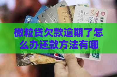 微粒贷欠款逾期了怎么办还款方法有哪些