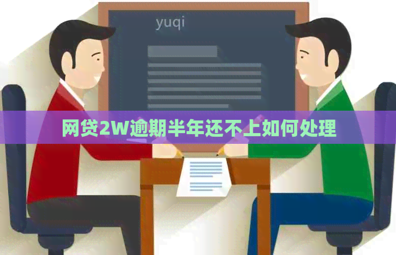 网贷2W逾期半年还不上如何处理