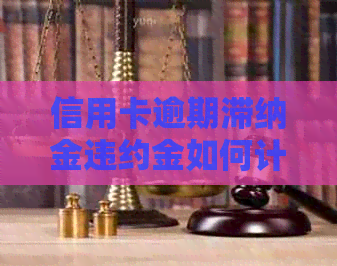 信用卡逾期滞纳金违约金如何计算