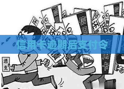 信用卡逾期后支付令