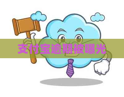 支付宝逾期被曝光