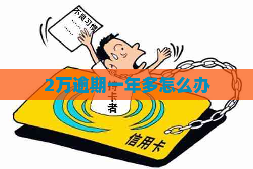 2万逾期一年多怎么办