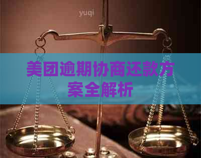 美团逾期协商还款方案全解析