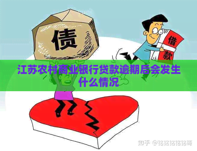 江苏农村商业银行贷款逾期后会发生什么情况