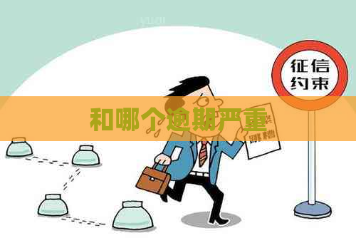 和哪个逾期严重