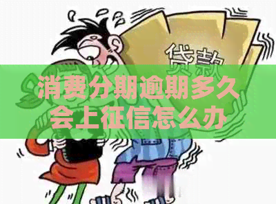 消费分期逾期多久会上怎么办