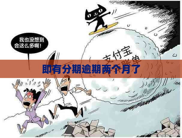 即有分期逾期两个月了