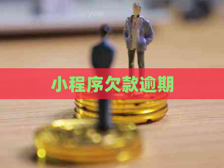 小程序欠款逾期