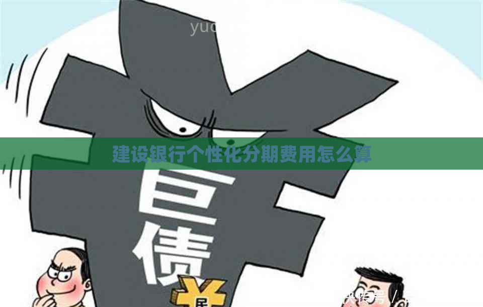 建设银行个性化分期费用怎么算