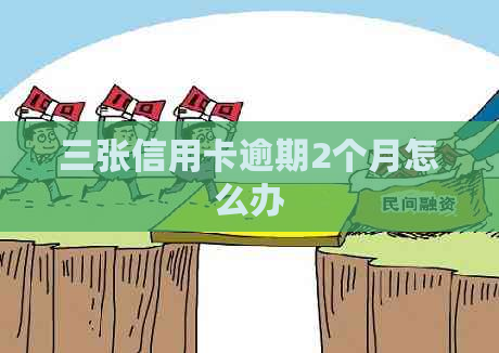 三张信用卡逾期2个月怎么办