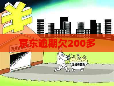 京东逾期欠200多