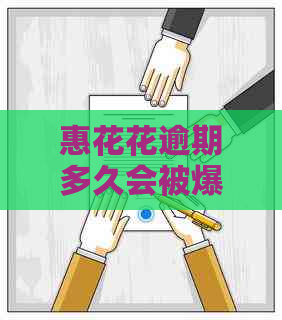 惠花花逾期多久会被爆