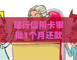 建行信用卡审批1个月还款方案及影响分析