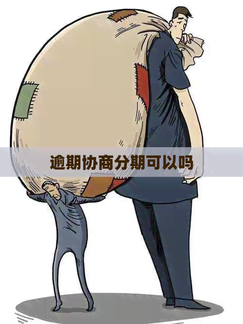 逾期协商分期可以吗