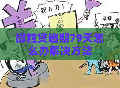 微粒贷逾期79天怎么办解决方法