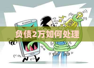 负债2万如何处理 负债2万如何处理